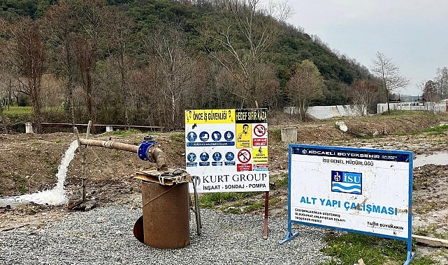 İSU’dan Su Arzı Güvenliğine Güçlü Katkı: Başiskele ve Kartepe’de Yeni Derin Kuyu Yatırımları Sürüyor