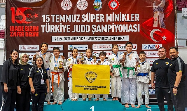 Minik Judocularımızdan Türkiye Şampiyonası’nda 8 Madalya Birden