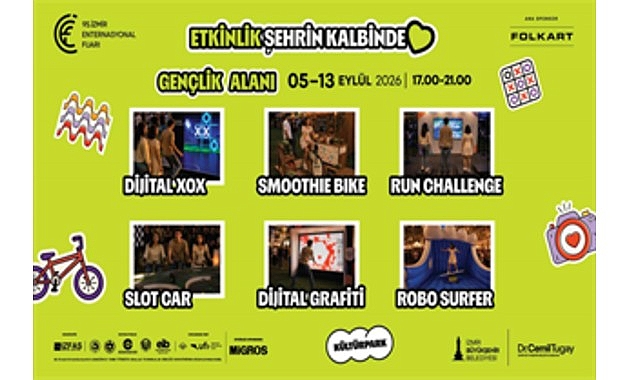 İEF’de gençler ve çocuklar için eğlence dolu alanlar