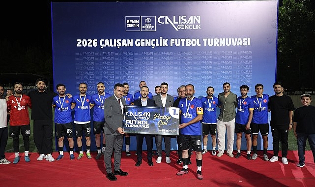 6. Çalışan Gençlik Futbol Turnuvası’nda Rekabet ve Dostluk Bir Arada Yaşandı